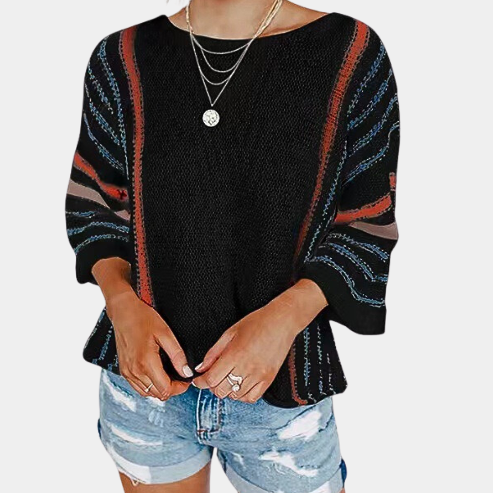 Vanna - Casual stylish loose knitted sweater