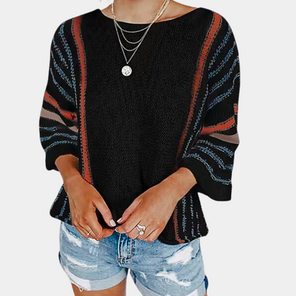 Vanna - Casual stylish loose knitted sweater