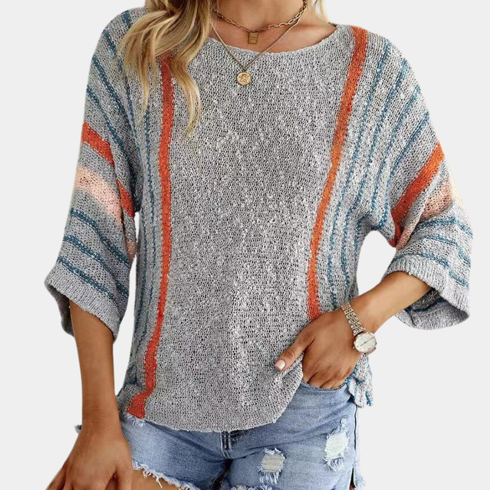 Vanna - Casual stylish loose knitted sweater