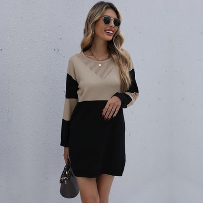 Zorah - Casual long sleeve sweater dress