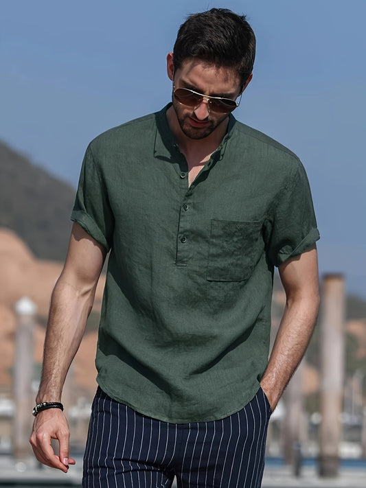 Finnigan | Contemporary Men's Casual Shirt | Stylish, Comfortable, Versatile Fit