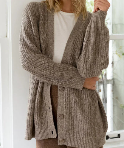 Isolde | Women's Elegant Long Cardigan | Cozy, Chic, Year-Round Essential