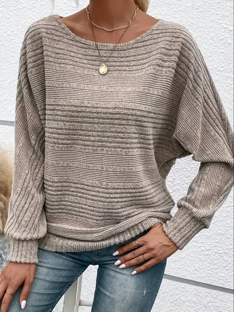 Elysian Threads | Women's Luxe Long Sleeve Jumper | Soft Fabric, Chic Style, Comfortable Fit