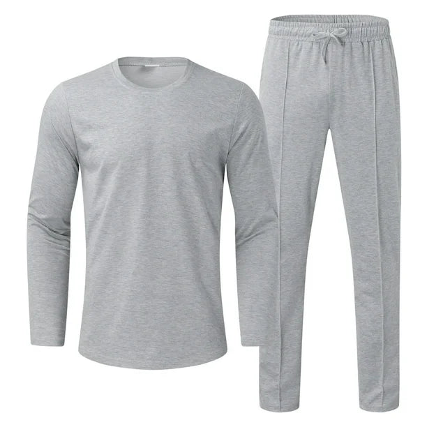 Men’s Casual Two Piece Set | Slim Fit, Trouser & Top