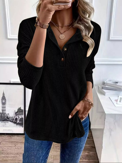 Yona - Casual dropped shoulder sweatshirt