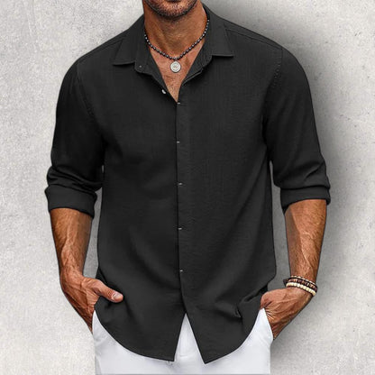 Ethan | Slim Fit Tailored Shirt for Ultimate Style and Comfort | Breathable, Versatile, Elegant