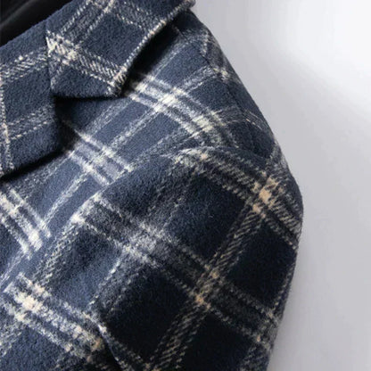 Liam | Contemporary Checked Blazer for Men | Smart, Breathable, Tailored Fit