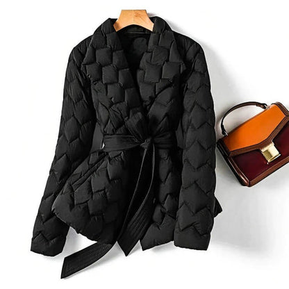 Ashleigh - Classic Elegant Quilted Coat