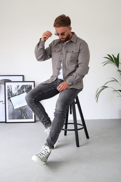 Finnian | Smart Casual Button-Up Shirt for Men | Stylish, Versatile, Comfort-Driven