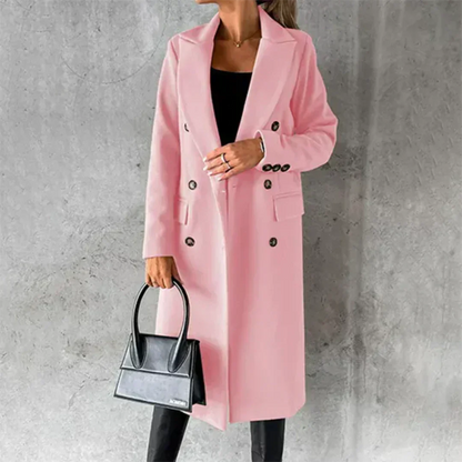 Lugh's Embrace | Elegant Insulated Women's Overcoat for Winter Style | Warm, Durable, Versatile