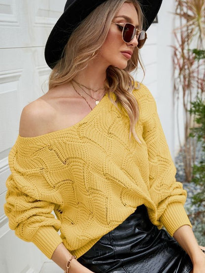 Bridgette - Cozy loose warm sweater