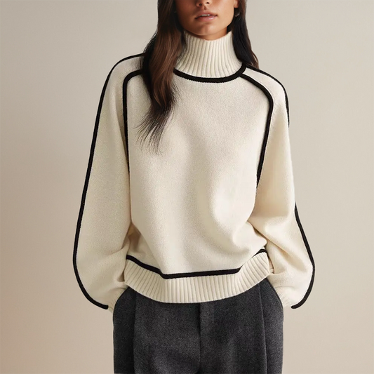 Alea - Chunky loose turtleneck jumper