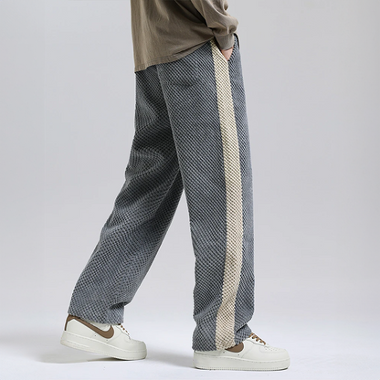 Cavan | Men's Waffle Textured Jogging Trousers | Relaxed Fit, Stylish Comfort