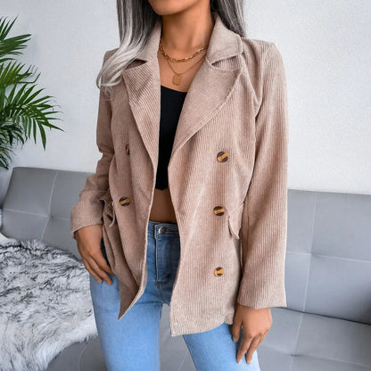 Tressa - Cozy ribbed blazer
