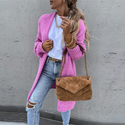 Reanna - Casual Long Knitted Cardigan