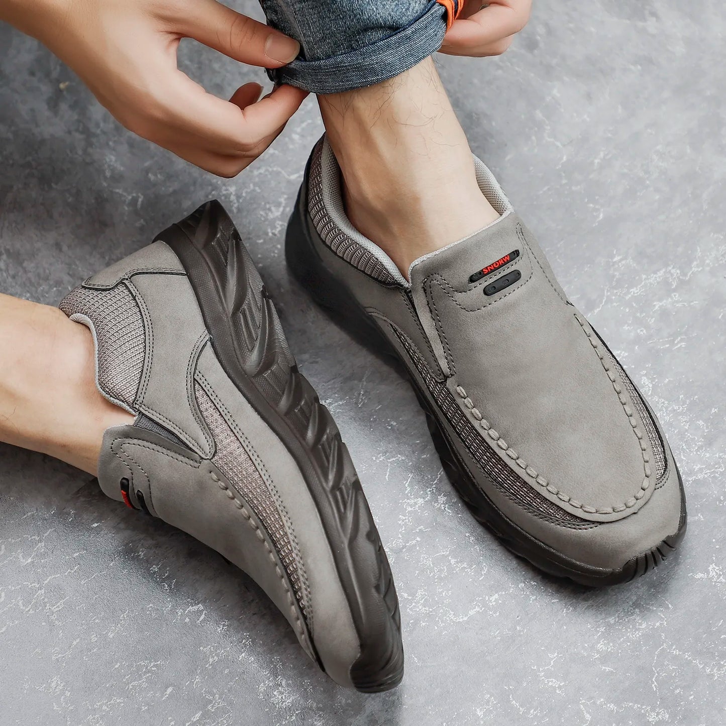 Cian | Stylish Men's Slip-On Footwear | Premium Comfort, Timeless Elegance