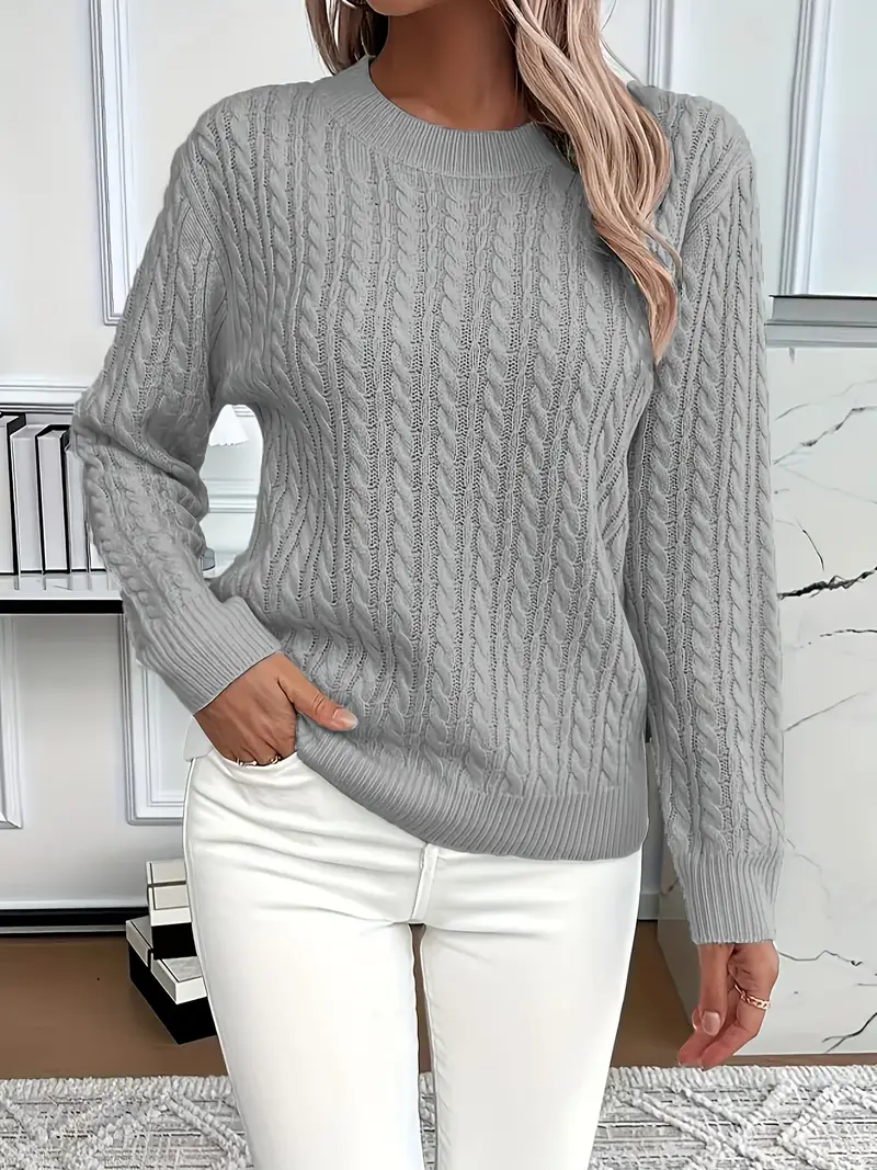 Xandra - Elegant Warm Knitted Sweater