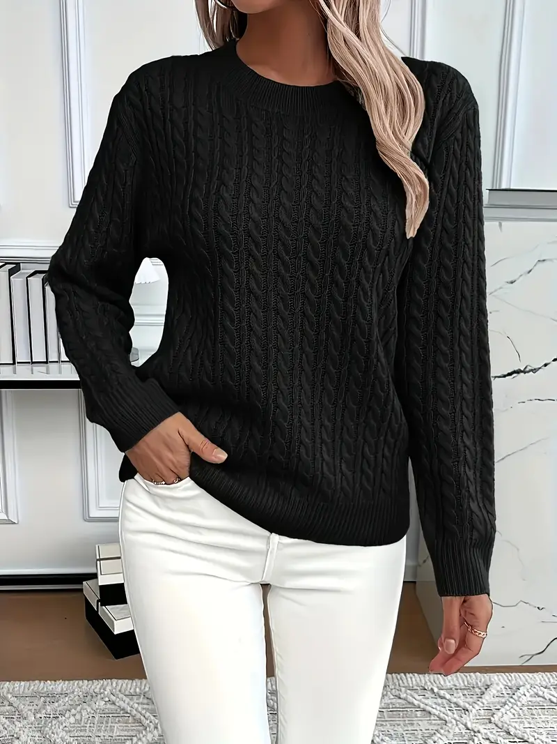 Xandra - Elegant Warm Knitted Sweater