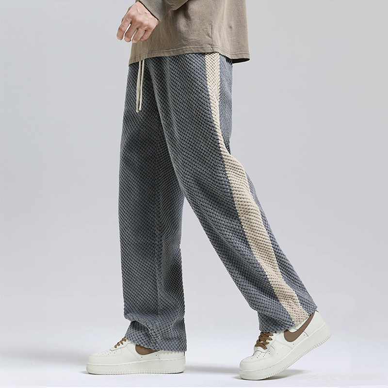 Cavan | Men's Waffle Textured Jogging Trousers | Relaxed Fit, Stylish Comfort