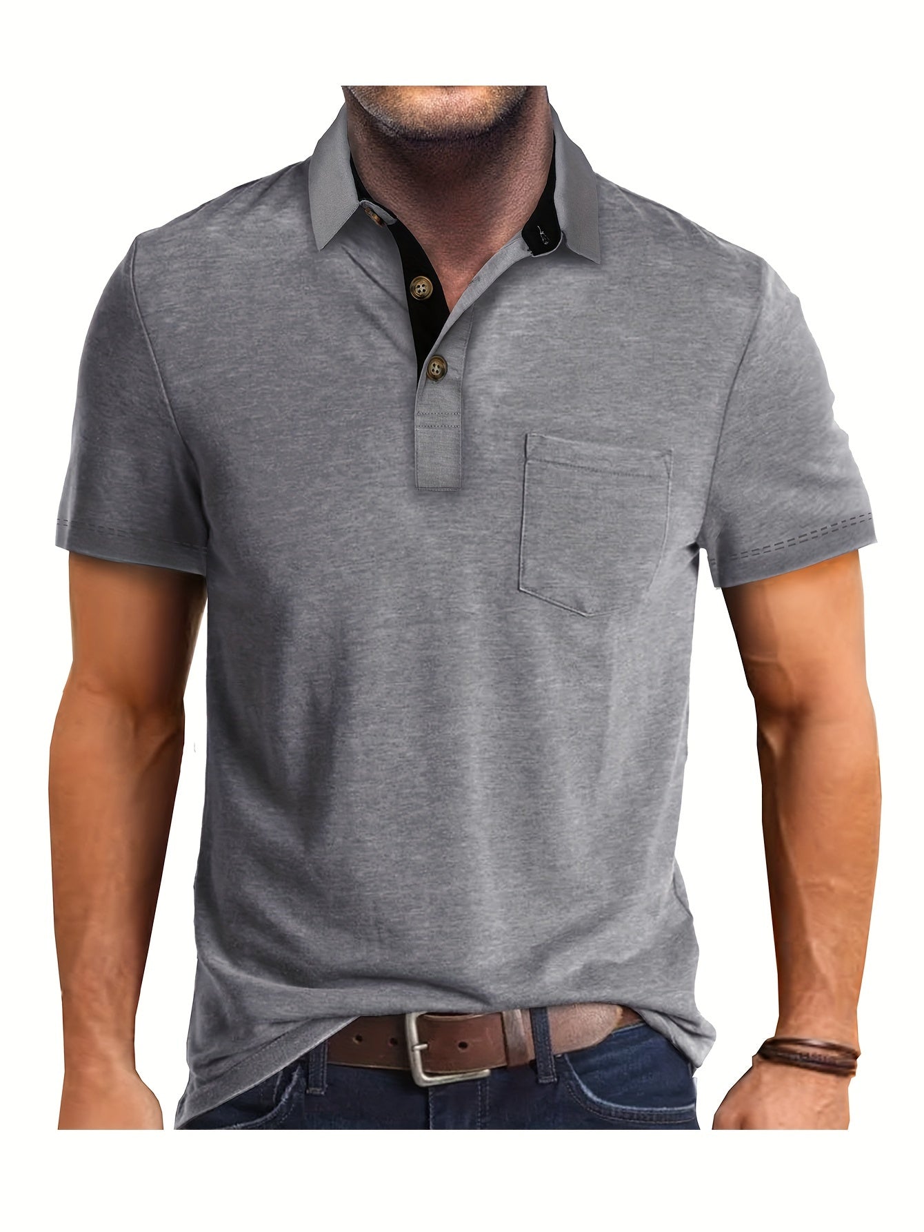 Liam | Men's Chic Polo Shirt | Comfortable, Stylish, Ideal for Casual Wear