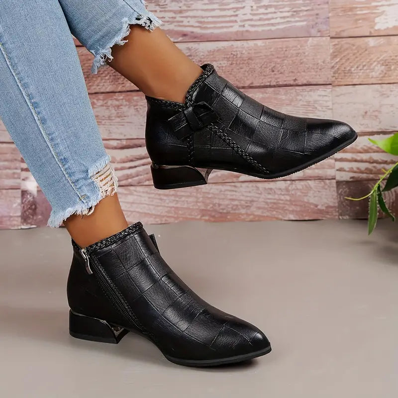 Women's Ankle High Heels | Closed Toe