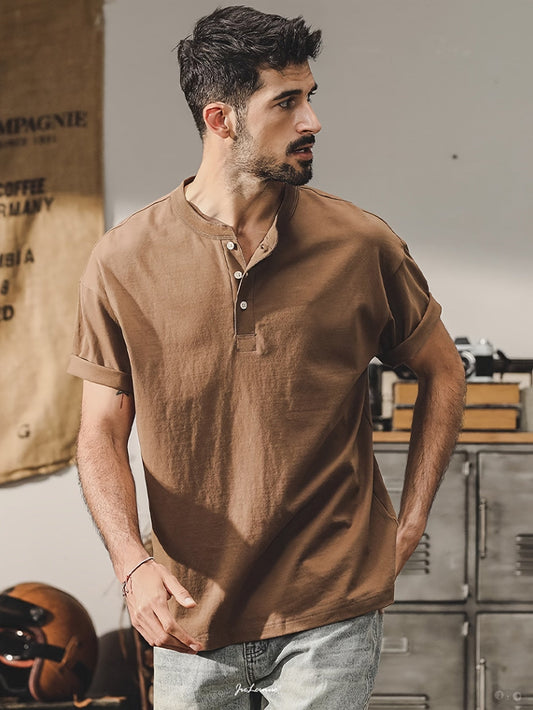 Oisin | Men's Casual Shirt | Effortless Style & Comfort | Timeless Elegance, Durable Fit