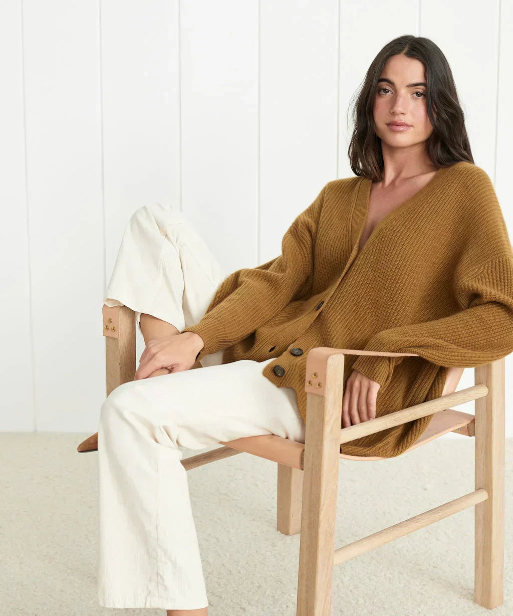 Isolde | Women's Elegant Long Cardigan | Cozy, Chic, Year-Round Essential