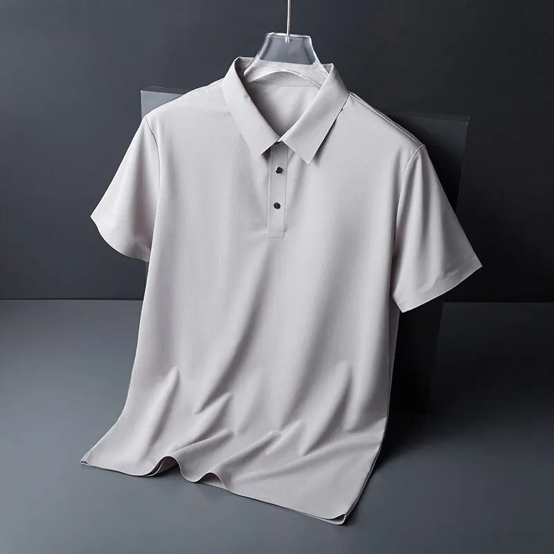 Oisin | Elegant Men's Casual Polo Shirt | Breathable, Tailored, Versatile Style