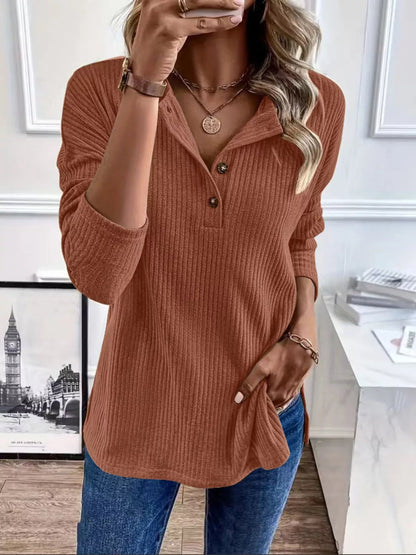 Yona - Casual dropped shoulder sweatshirt