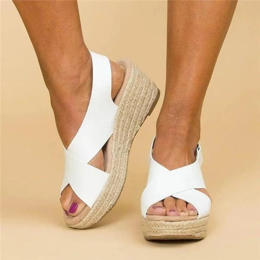 Aisling's Chic Espadrille Sandals | Stylish Summer Footwear for Elegance and Comfort | Durable, Easy Care