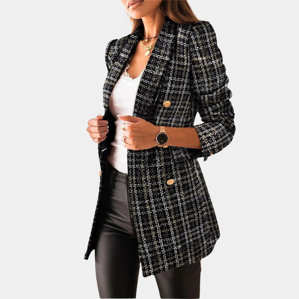 Debbie - Elegant double-breasted blazer jacket