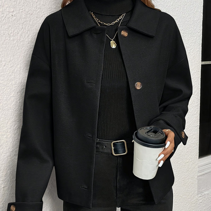 Thelma - Elegant versatile button blazer jacket