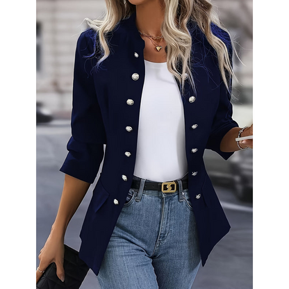 Haydee - Elegant double breasted blazer jacket