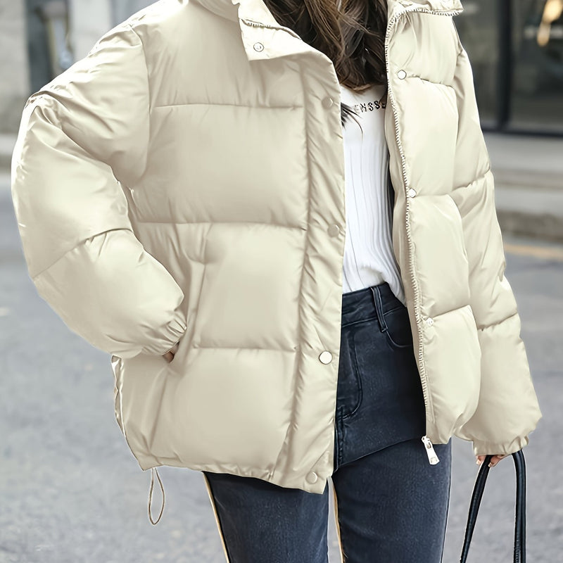 Hiraya - Loose warm padded jacket with hood