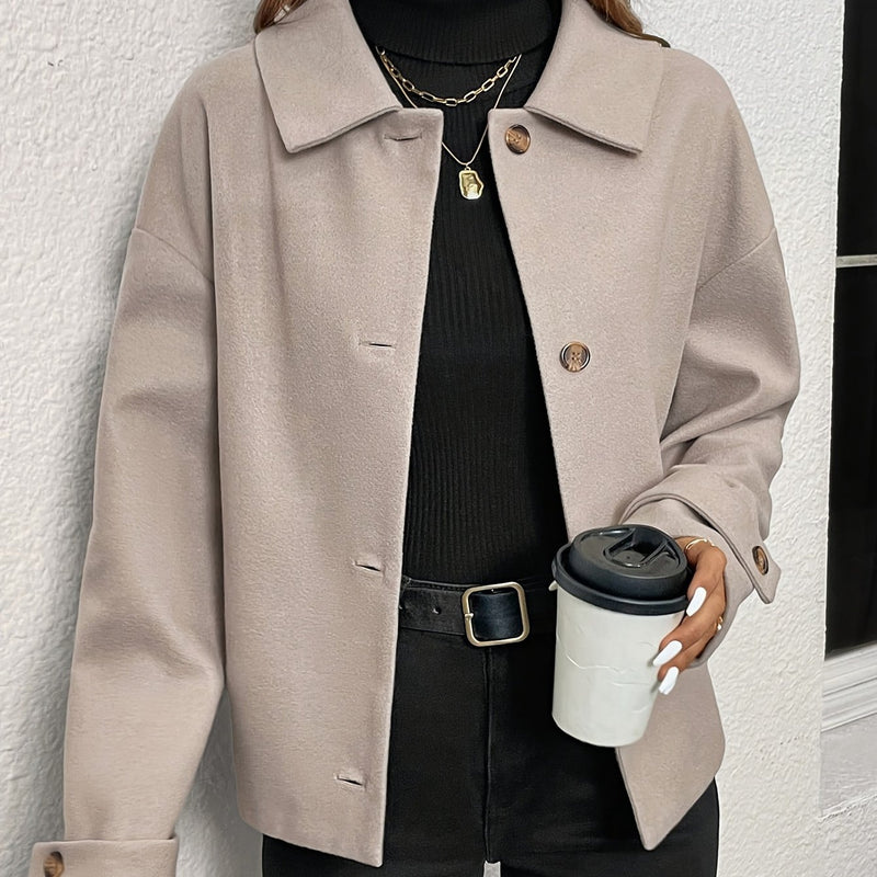 Thelma - Elegant versatile button blazer jacket