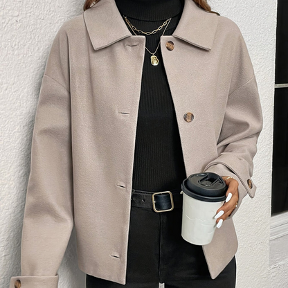 Thelma - Elegant versatile button blazer jacket