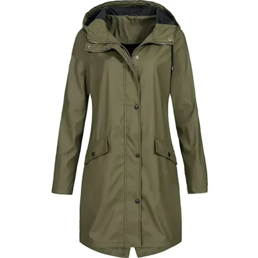 Aisling | Women's Elegant Waterproof Hooded Puffer Coat | Stylish, Lightweight, Versatile