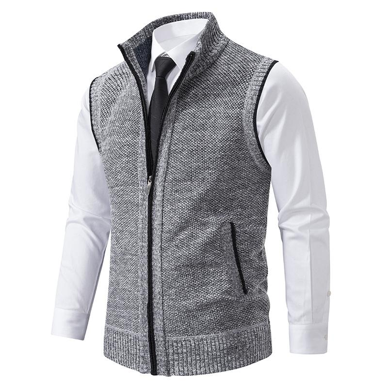 Oisin | Men's Sleeveless Knitted Waistcoat | Stylish, Comfortable, Versatile Fit