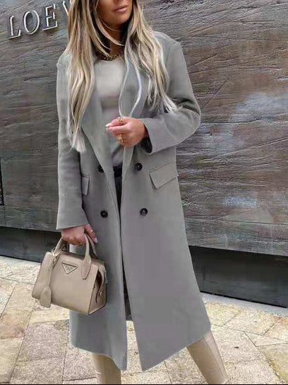 Xavia - Elegant versatile warm trenchcoat