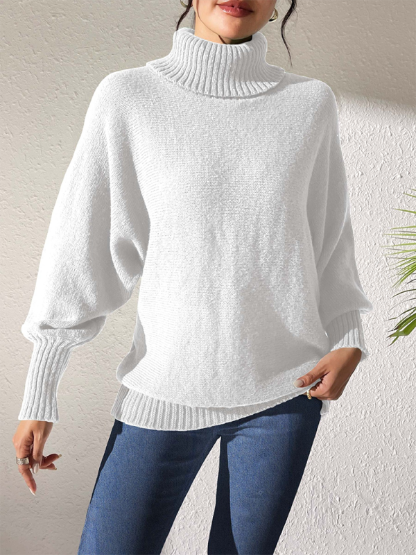 Laurel - Cozy long sleeve turtleneck sweater