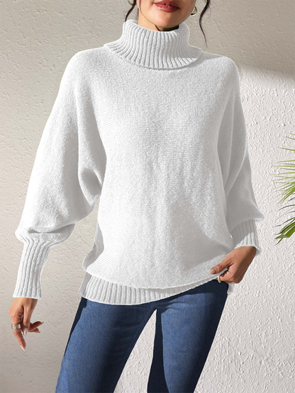 Laurel - Cozy long sleeve turtleneck sweater