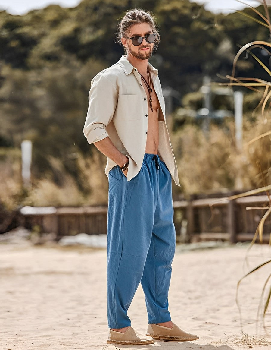 Hastings | Lightweight Summer Trousers for Men | Breathable, Stylish, Comfortable