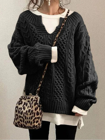 Quincie - Elegant Oversized Warm Sweater