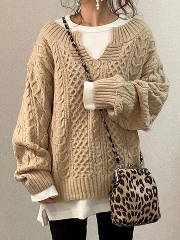 Quincie - Elegant Oversized Warm Sweater