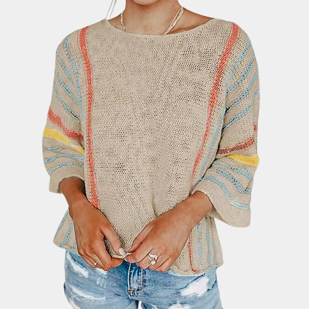 Vanna - Casual stylish loose knitted sweater