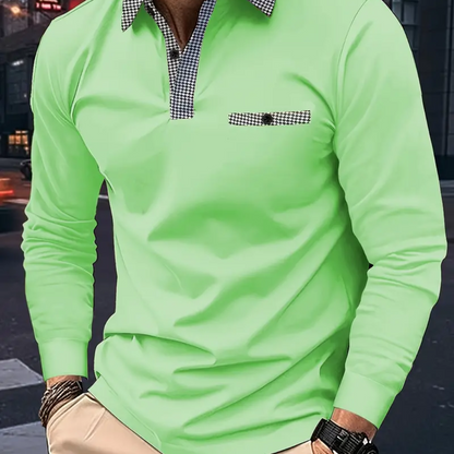 Ronan | Men's Long Sleeve Shirt | Elegant, Comfortable, Multi-Occasion Style