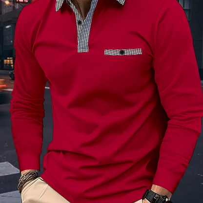 Ronan | Men's Long Sleeve Shirt | Elegant, Comfortable, Multi-Occasion Style