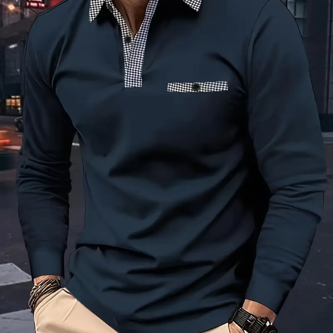 Ronan | Men's Long Sleeve Shirt | Elegant, Comfortable, Multi-Occasion Style