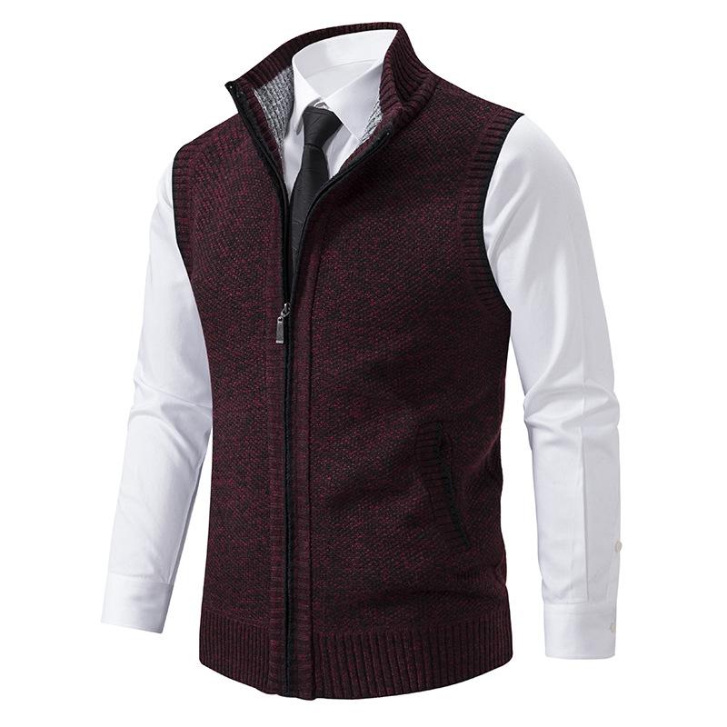 Oisin | Men's Sleeveless Knitted Waistcoat | Stylish, Comfortable, Versatile Fit