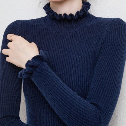 Siobhan | Women's Luxe Chunky Knit Turtleneck Sweater | Warm, Elegant, Comfortable